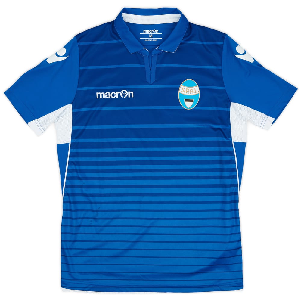 2017-18 SPAL Macron Training Shirt - 9/10 - (M)