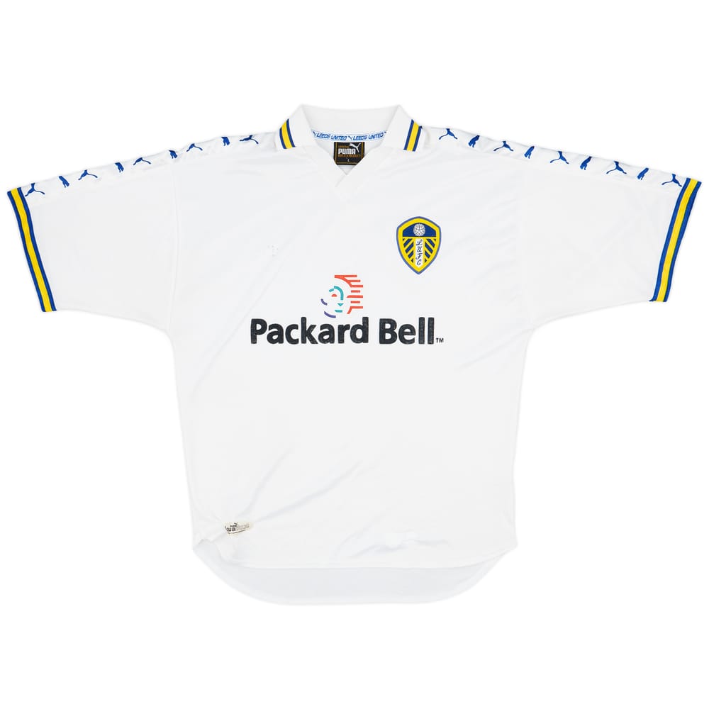 1998-00 Leeds United Home Shirt - 4/10 - (L)