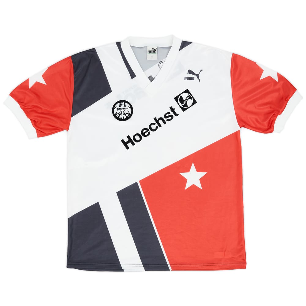 1990-91 Eintracht Frankfurt Away Shirt - 9/10 - (XL)