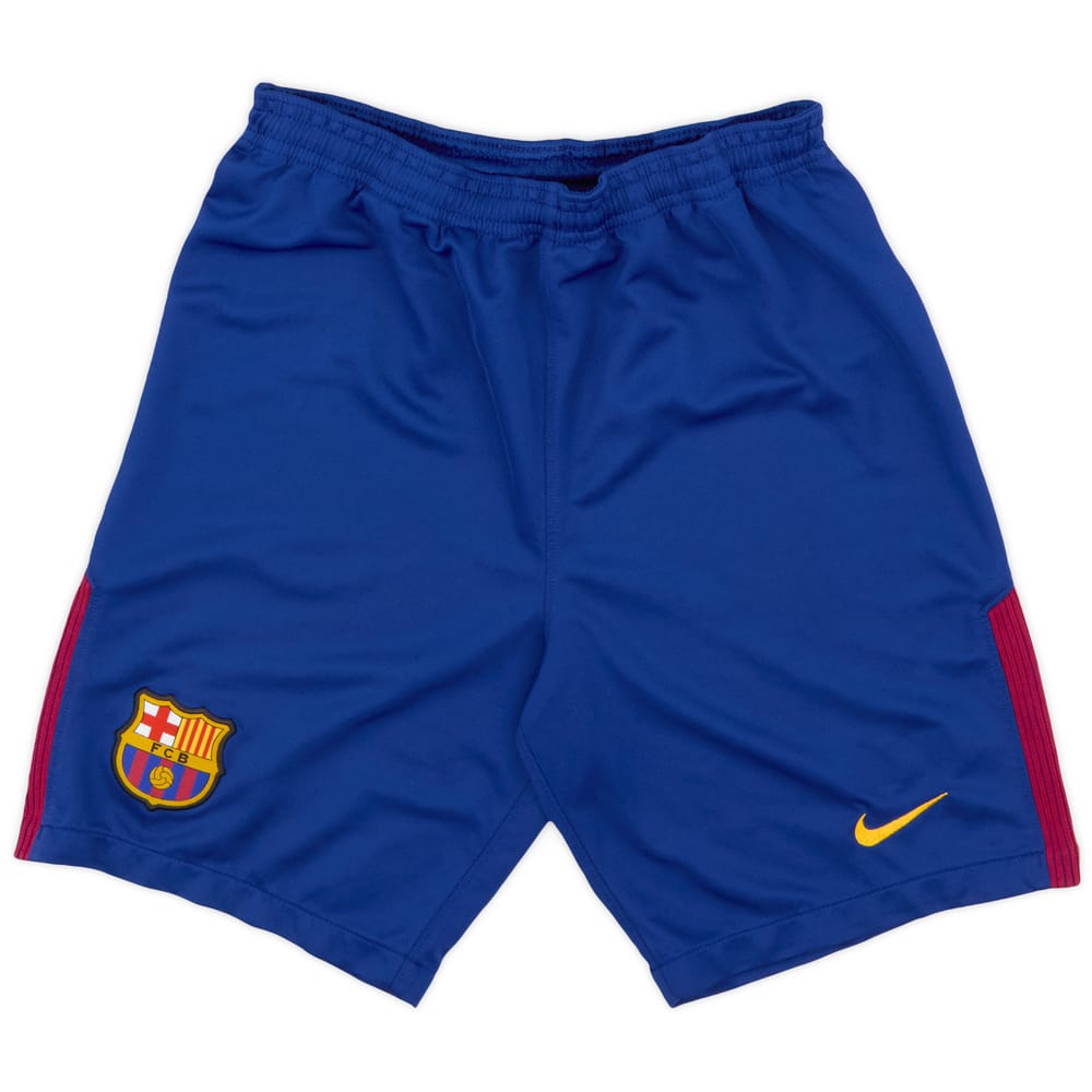 2017-18 Barcelona Home Shorts - 8/10 - (L.Boys)