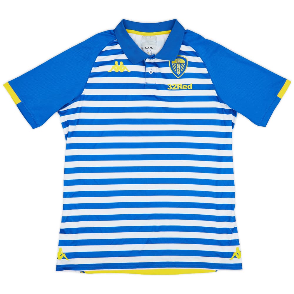 2019-20 Leeds United Kappa Polo Shirt - 7/10 - (XL)