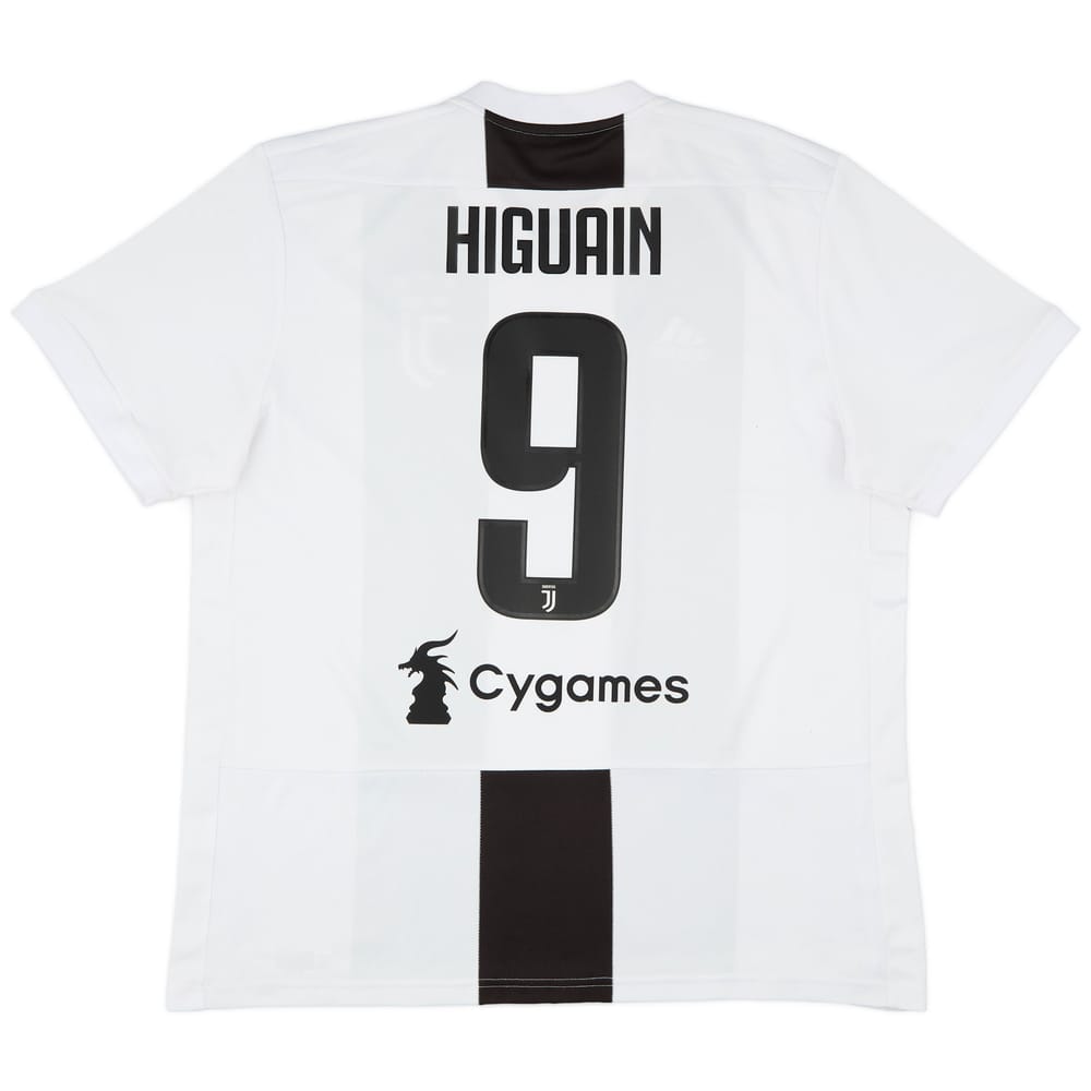 2018-19 Juventus Home Shirt Higuain #9 - 9/10 - (XL)