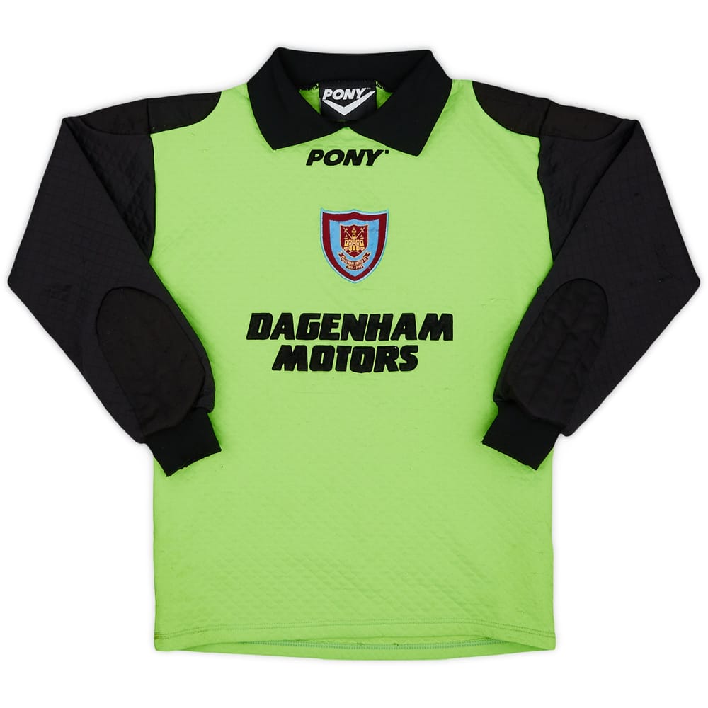 1995-96 West Ham GK Shirt - 6/10 - (L.Boys)
