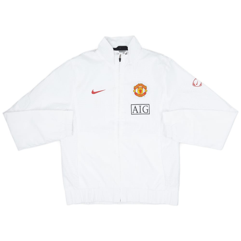 2009-10 Manchester United Nike Track Jacket - 8/10 - (M)