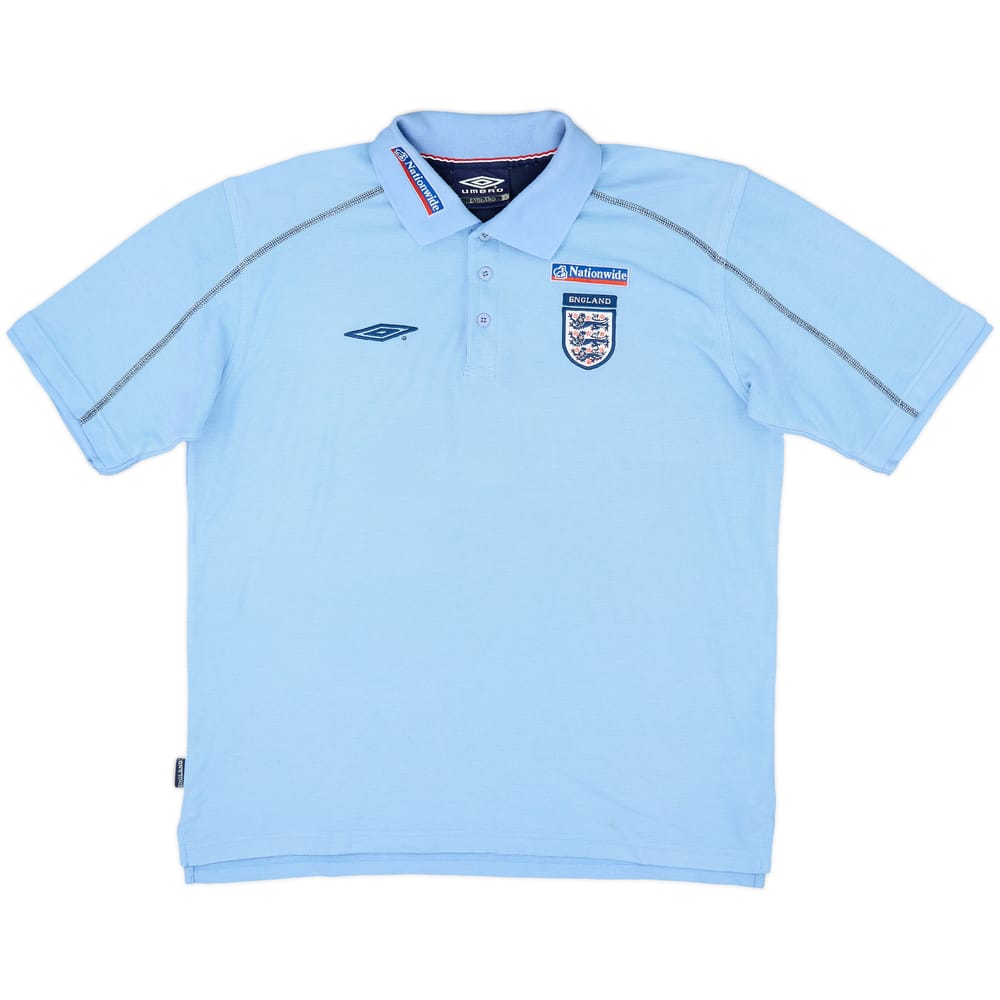 2002-03 England Umbro Polo Shirt - 7/10 - (L)