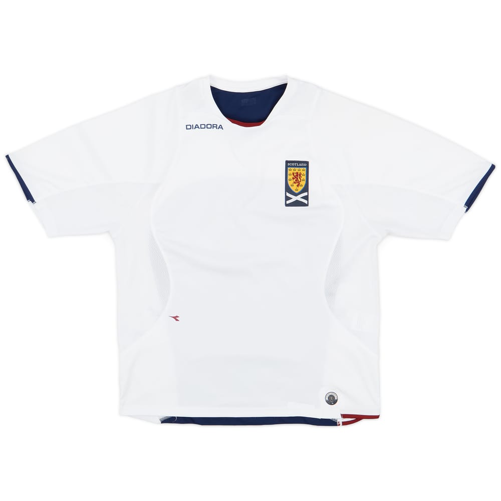 2008-09 Scotland Diadora Training Shirt - 7/10 - (M)