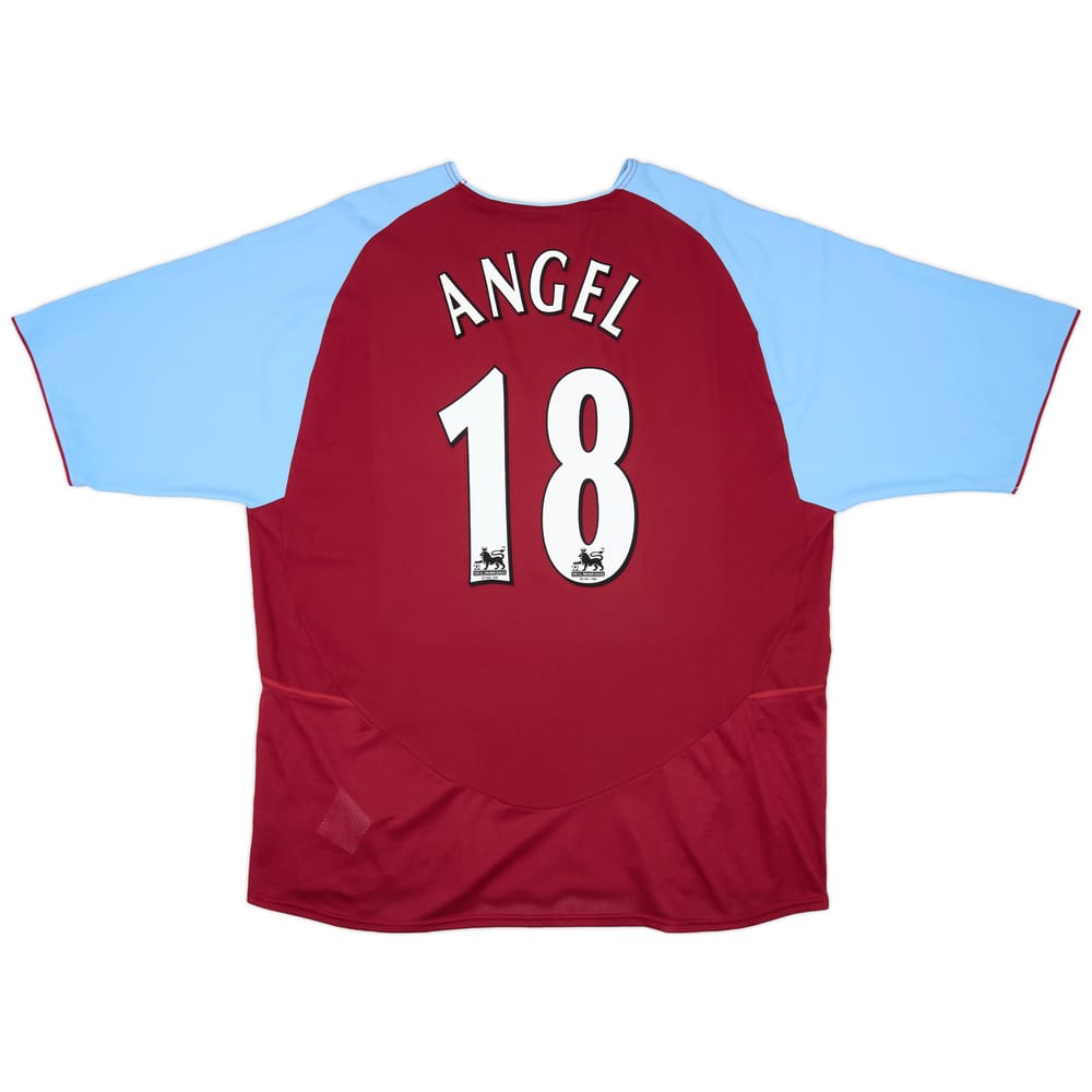2003-04 Aston Villa Home Shirt Angel #18 - 9/10 - (XXL)