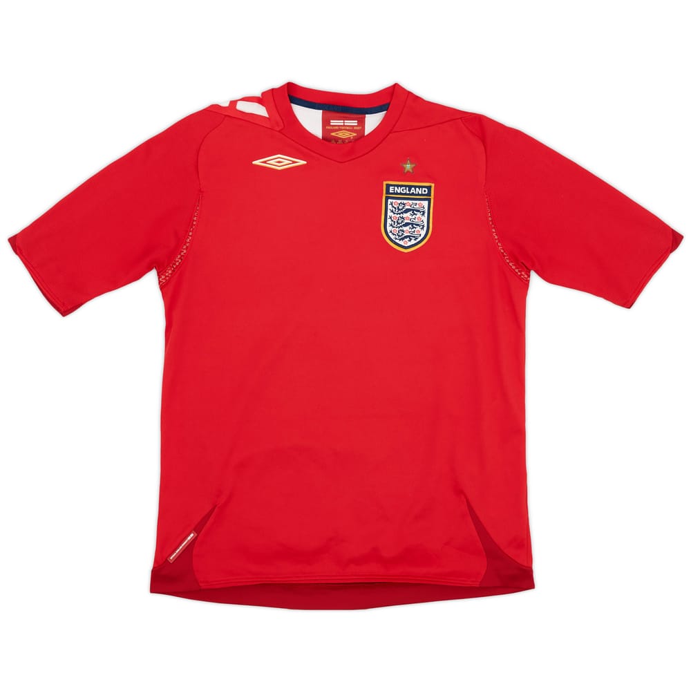 2006-08 England Away Shirt - 8/10 - (L.Boys)