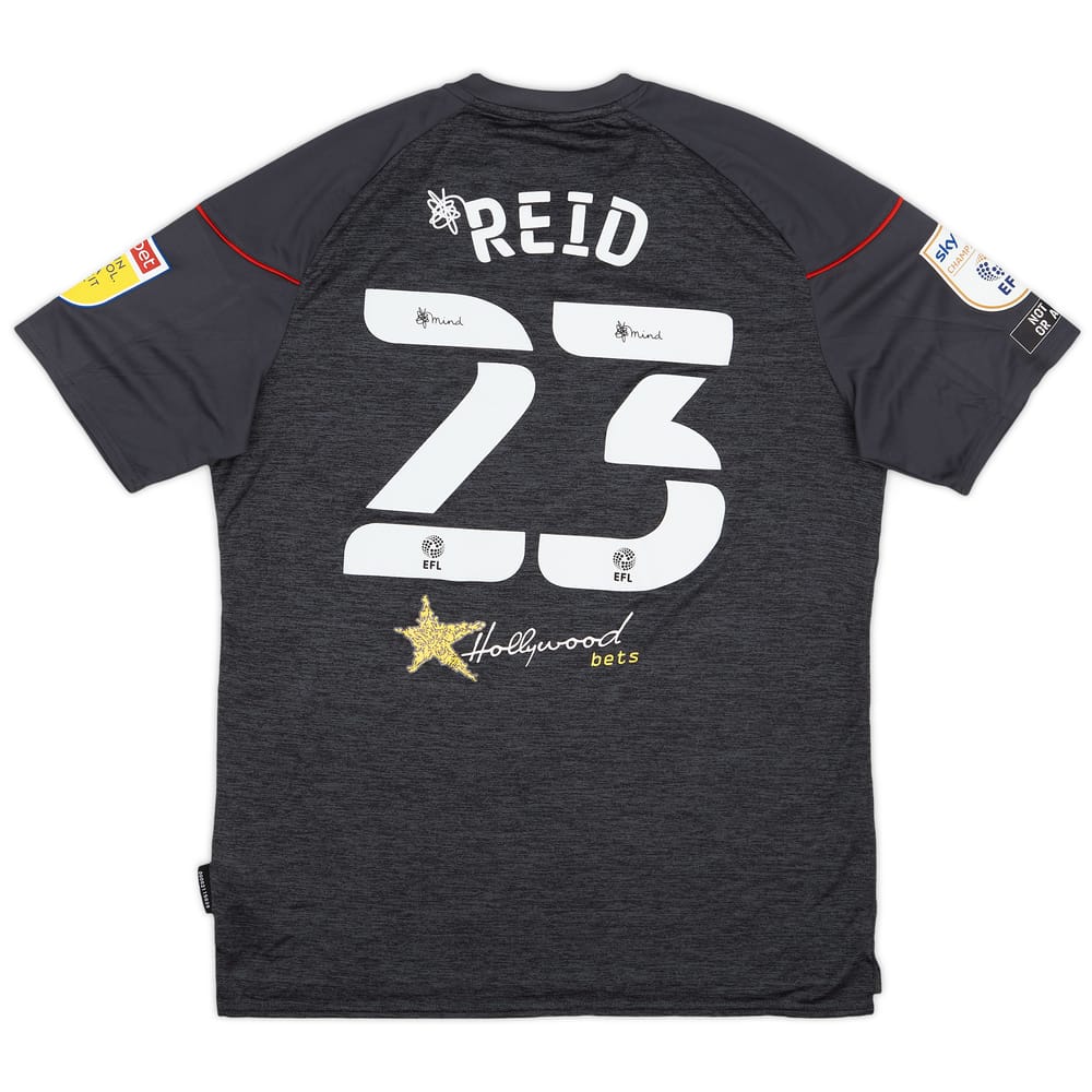 2020-21 Brentford Match Issue Away Shirt Reid #23