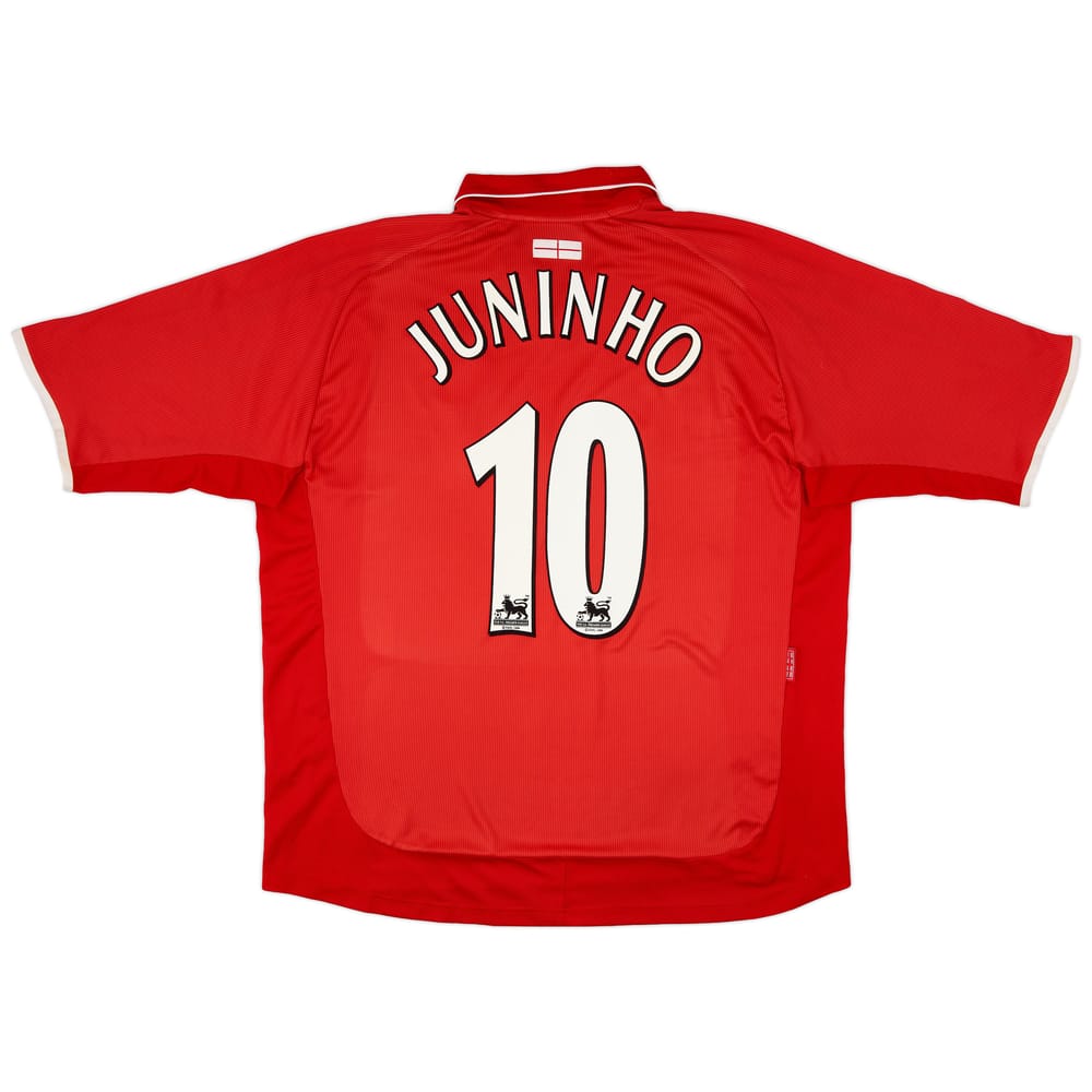 2002-03 Middlesbrough Home Shirt Juninho #10 - 6/10 - (XXL)