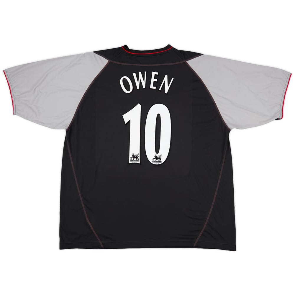 2002-04 Liverpool Away Shirt Owen #10 - 8/10 - (XXL)