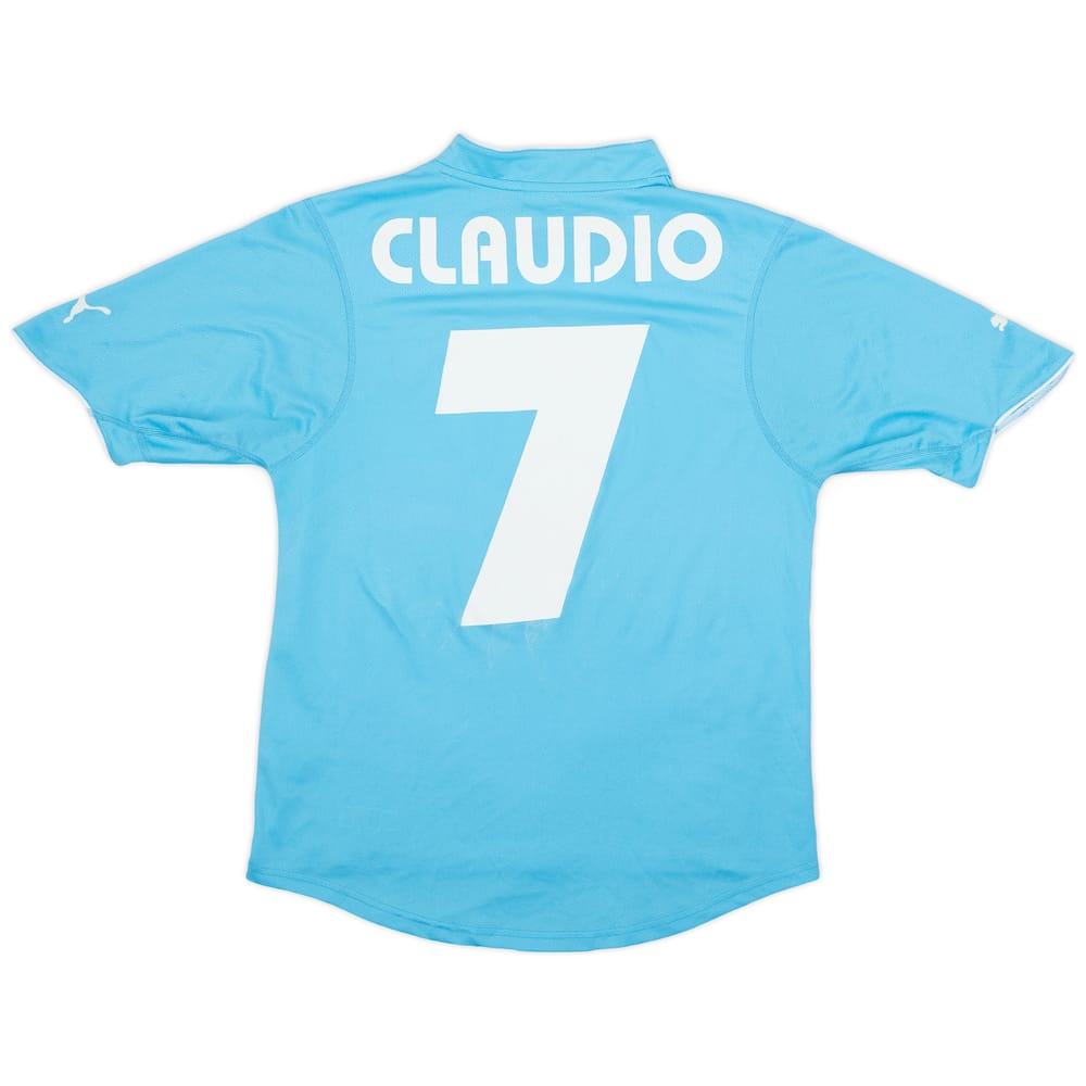 2002-03 Lazio Home Shirt Claudio #7 - 5/10 - (XL)