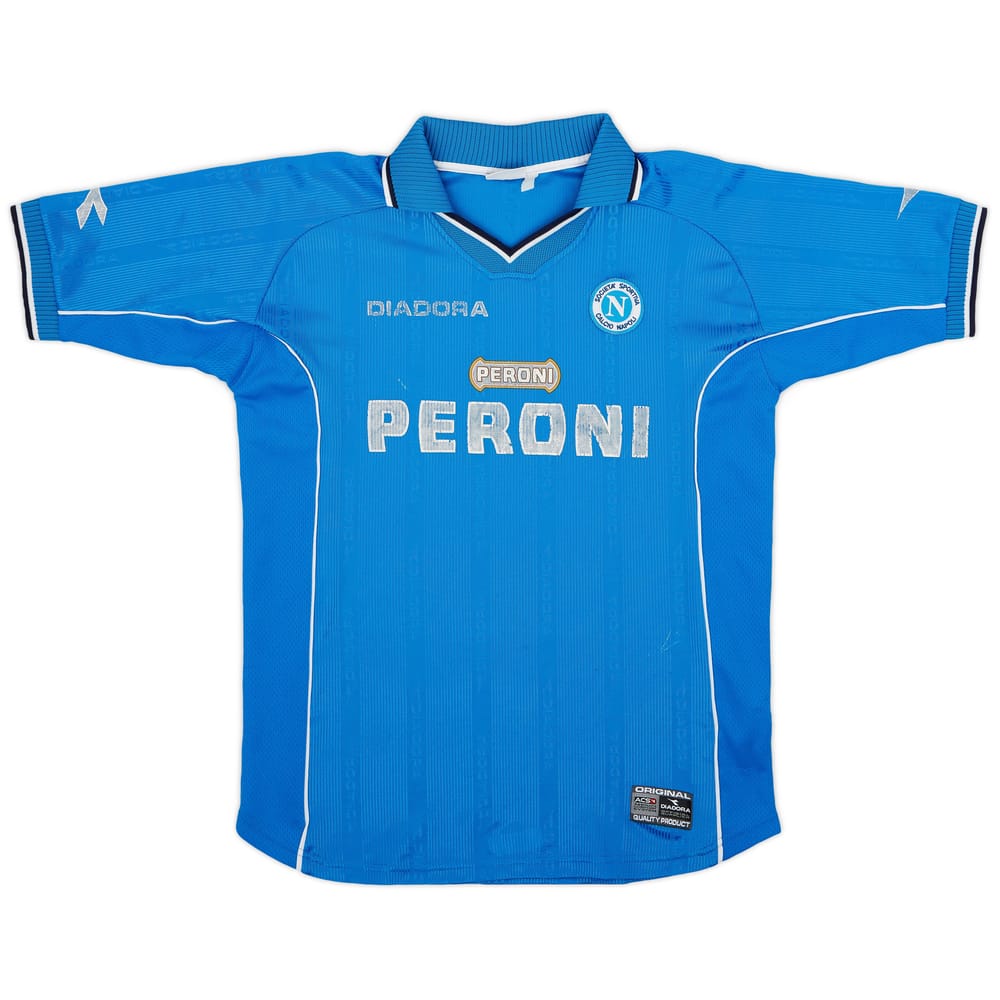 2000-01 Napoli Home Shirt - 5/10 - (L)