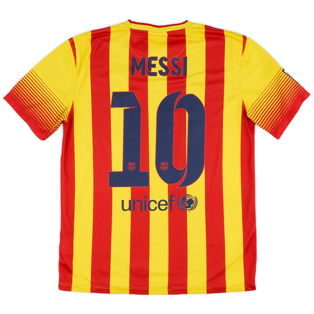 2013-15 Barcelona Away Shirt Messi #10 - 8/10 - (M)