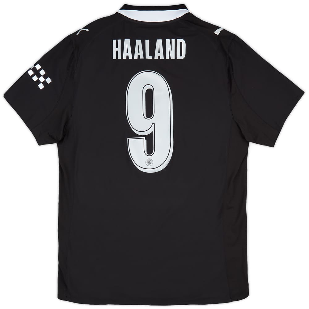 2025-26 Manchester City Authentic Away Shirt Haaland #9
