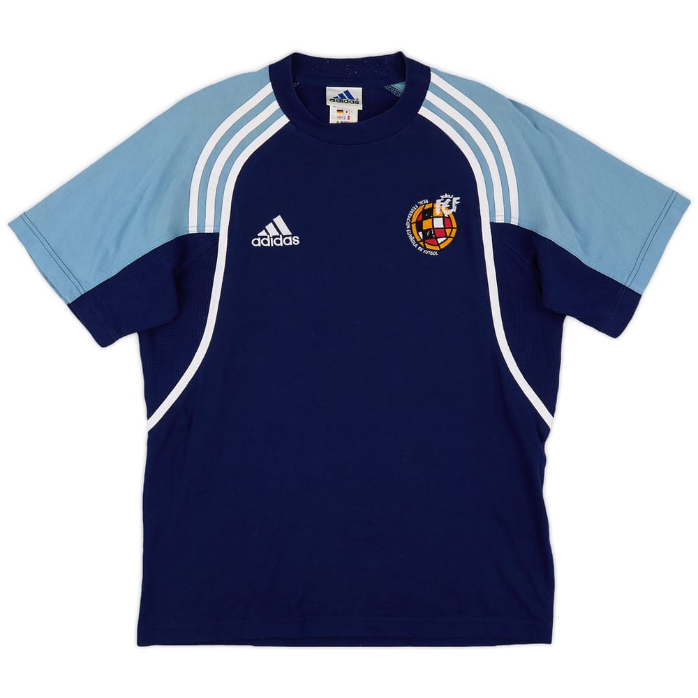 2000-01 Spain adidas Training Shirt - 9/10 - (XL.Boys)