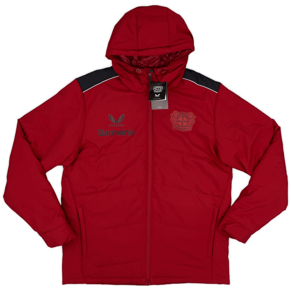 2022-23 Bayer Leverkusen Castore Padded Bench Jacket