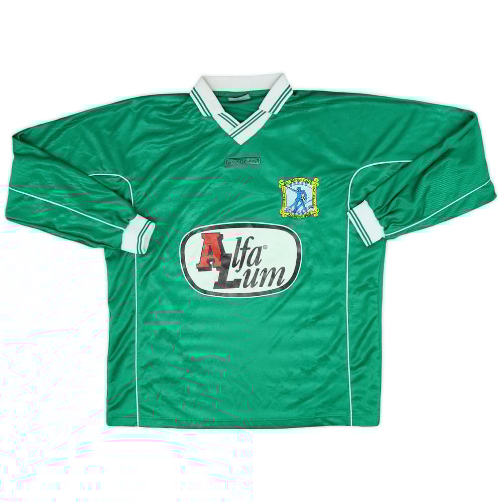 2000-02 San Marino Calcio Match Issue Away L/S Shirt #6