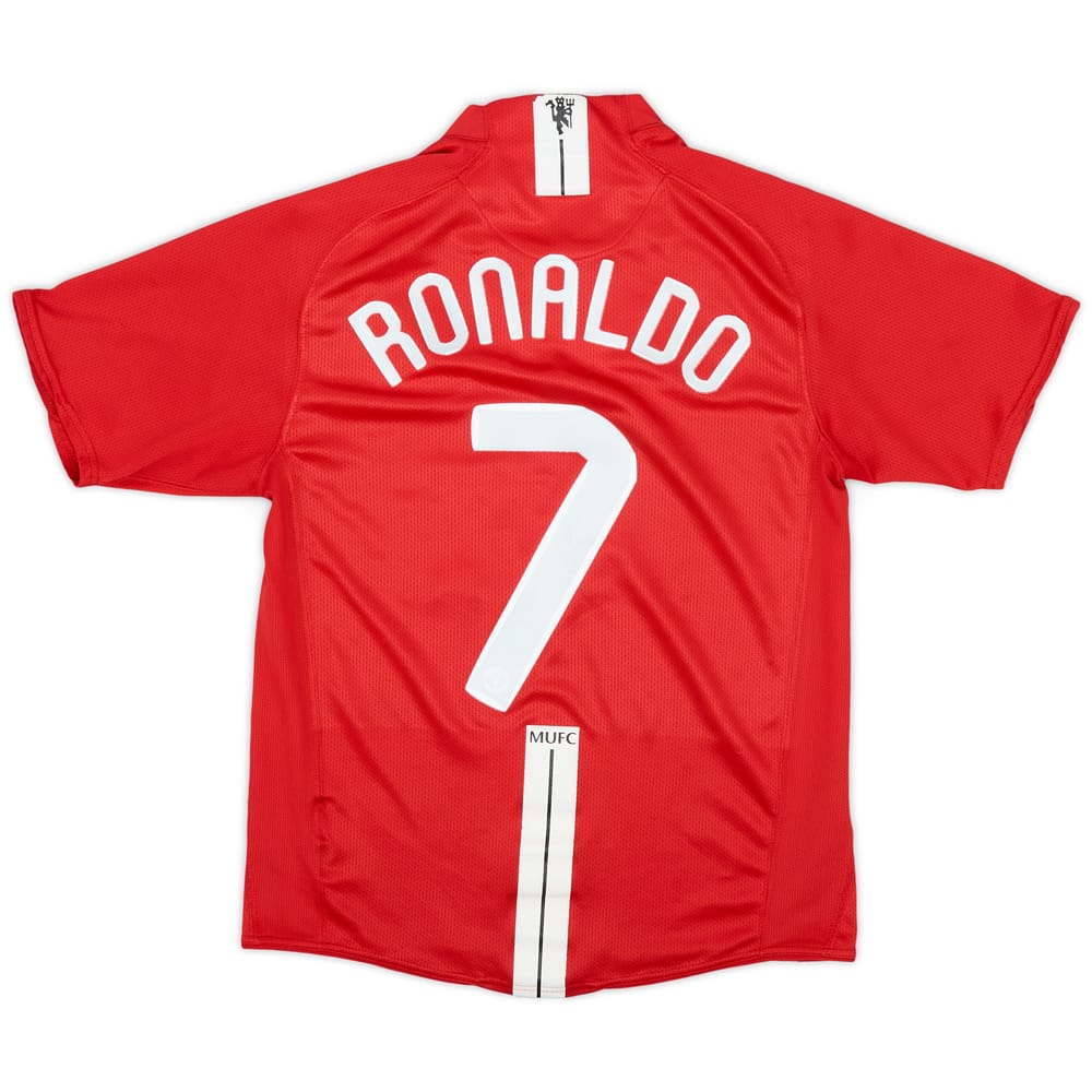 2007-09 Manchester United Home Shirt Ronaldo #7 - 7/10 - (S)