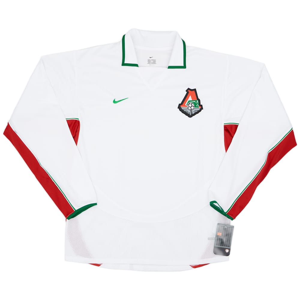 2004-05 Lokomotiv Moscow Away L/S Shirt (L)