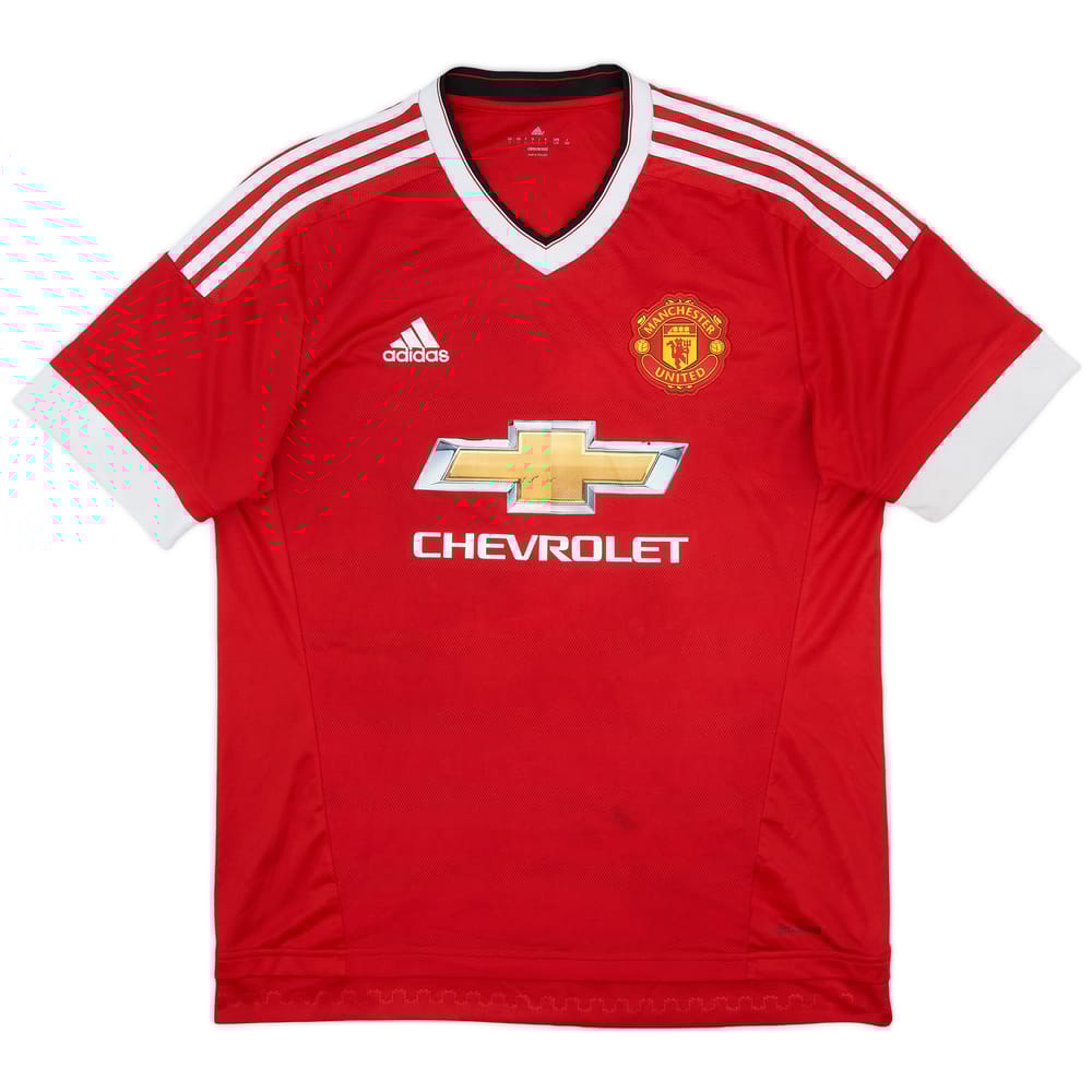 2015-16 Manchester United Home Shirt - 4/10 - (L)