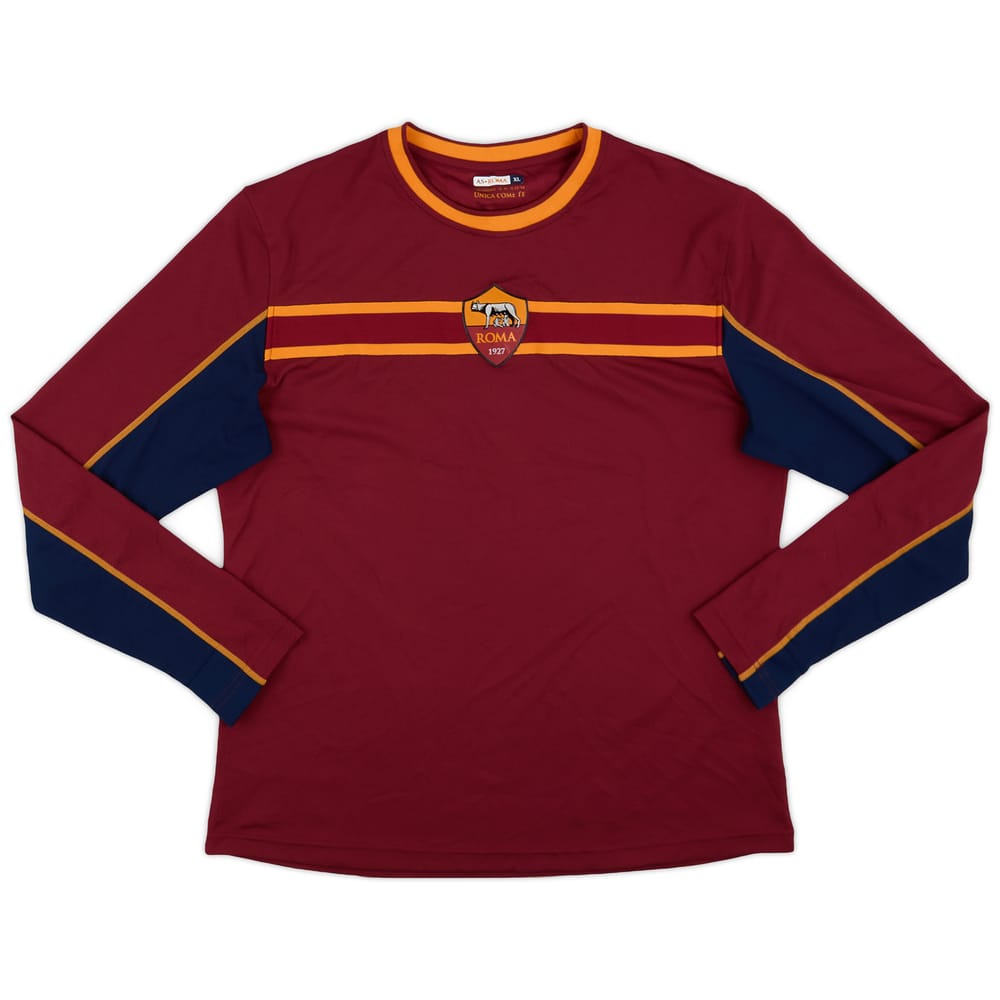 2013-14 Roma Training L/S Shirt - 9/10 - (XL)