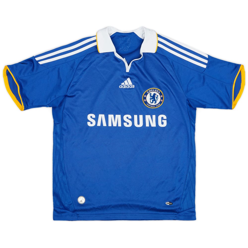 2008-09 Chelsea Home Shirt - 8/10 - (L.Boys)