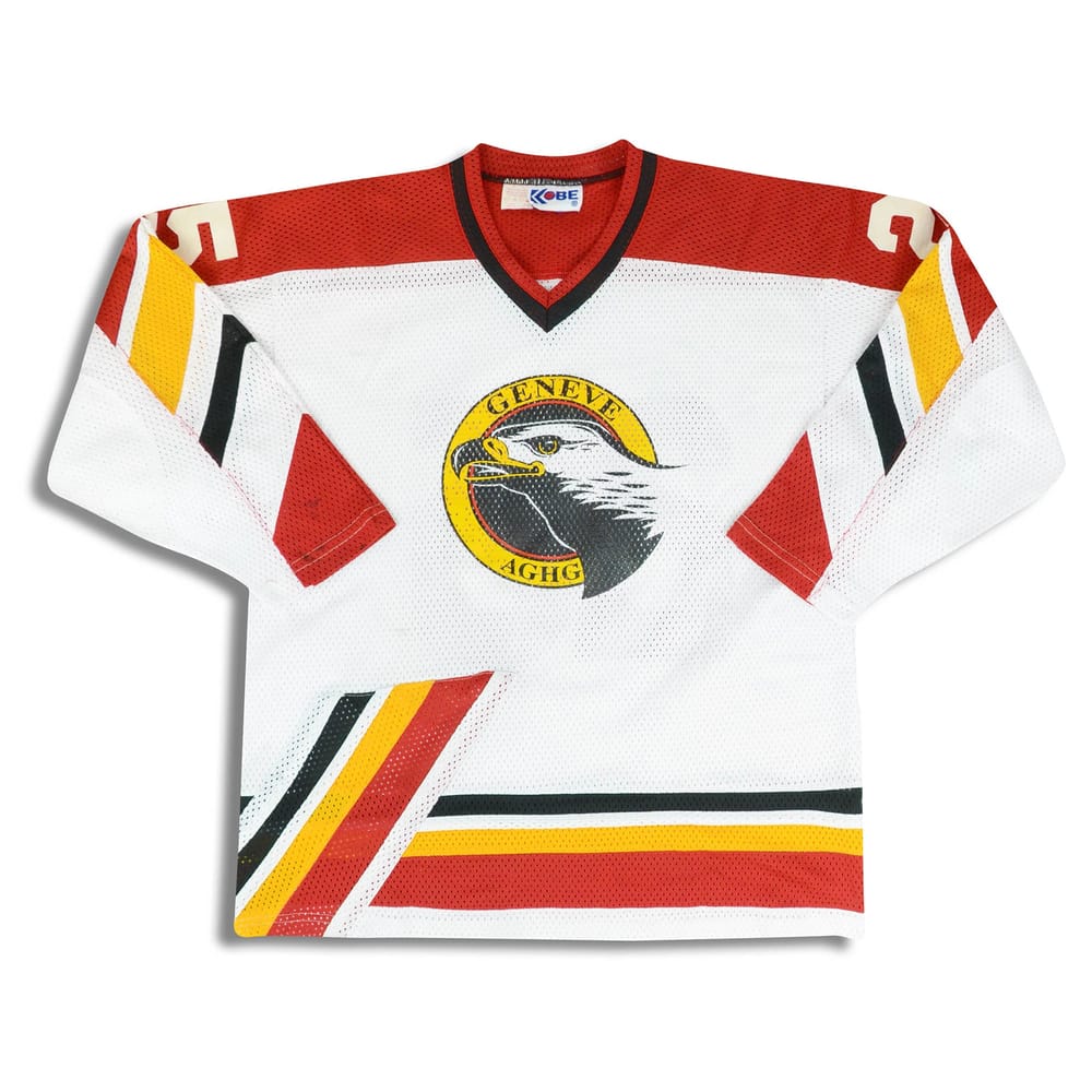 1980s Genève-Servette #25 Kobe Jersey (Away) S