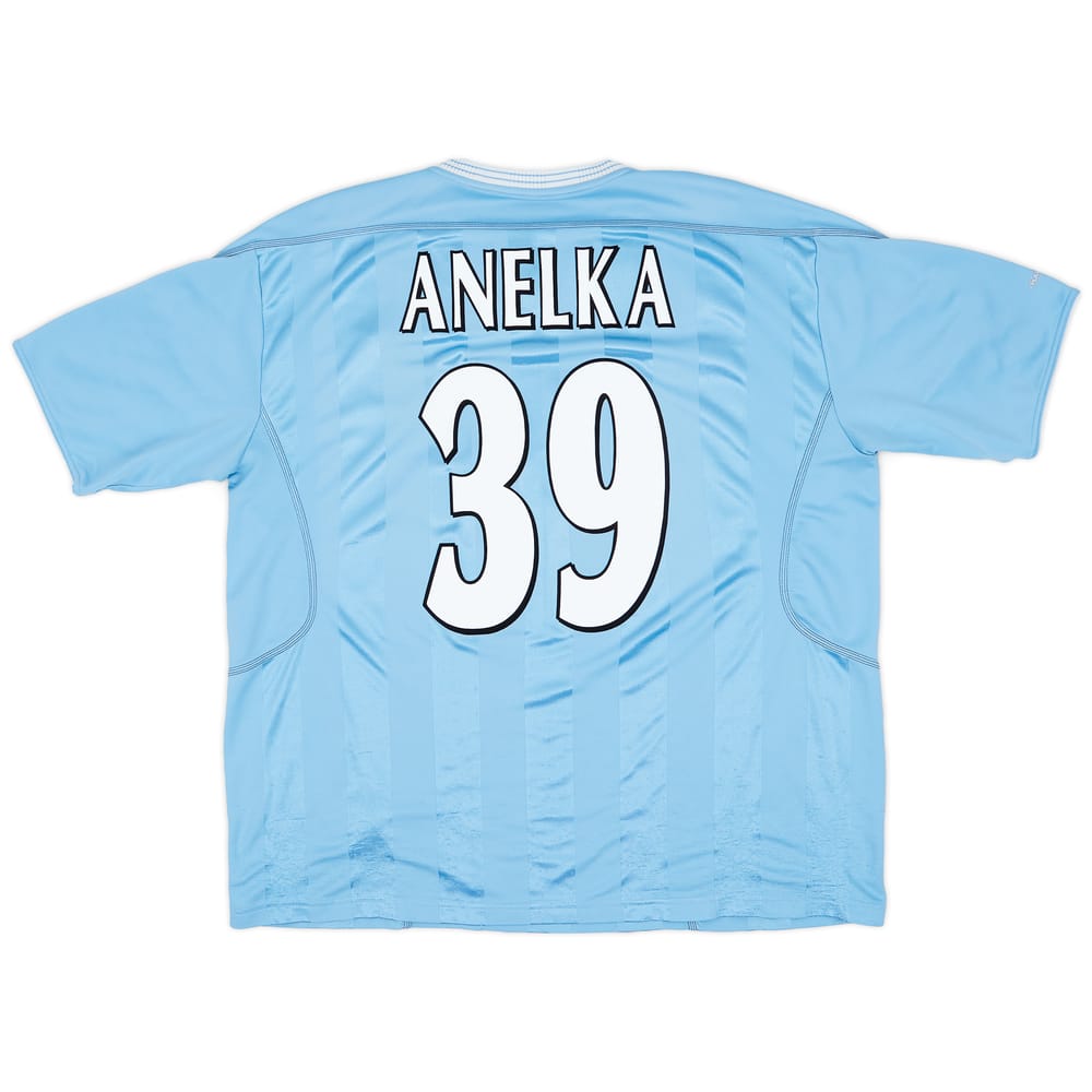 2003-04 Manchester City Home Shirt Anelka #39 - 6/10 - (XL)