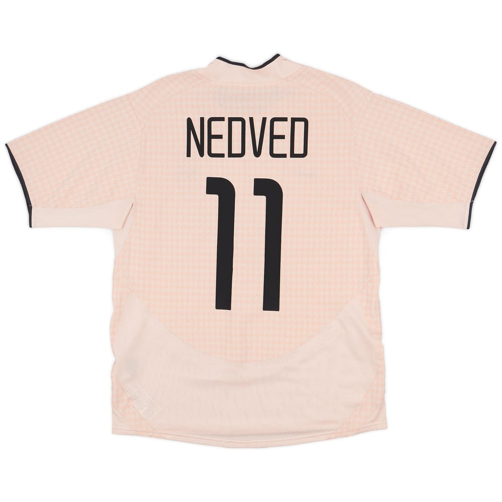 2003-04 Juventus Away Shirt Nedved #11 - 7/10 - (M)