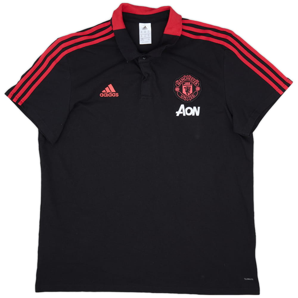 2018-19 Manchester United Polo Shirt - 8/10 - (XXL)