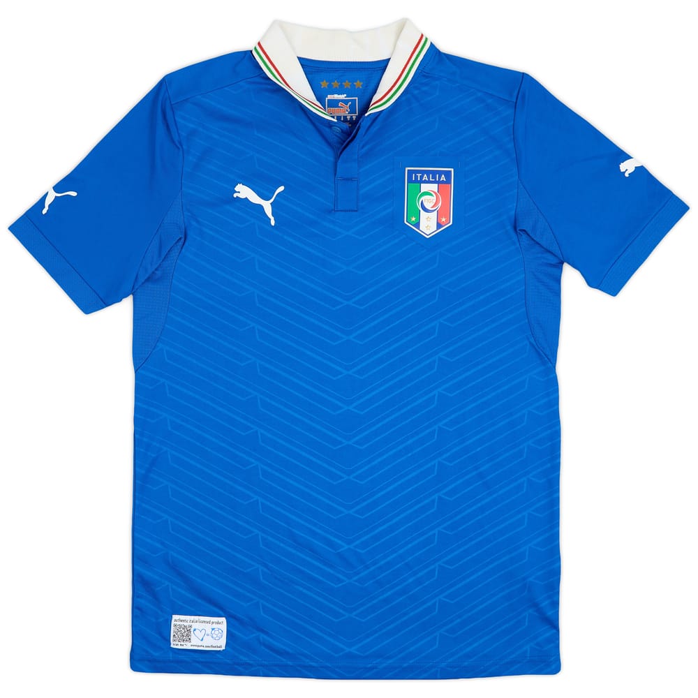 2012-13 Italy Home Shirt - 8/10 - (S)