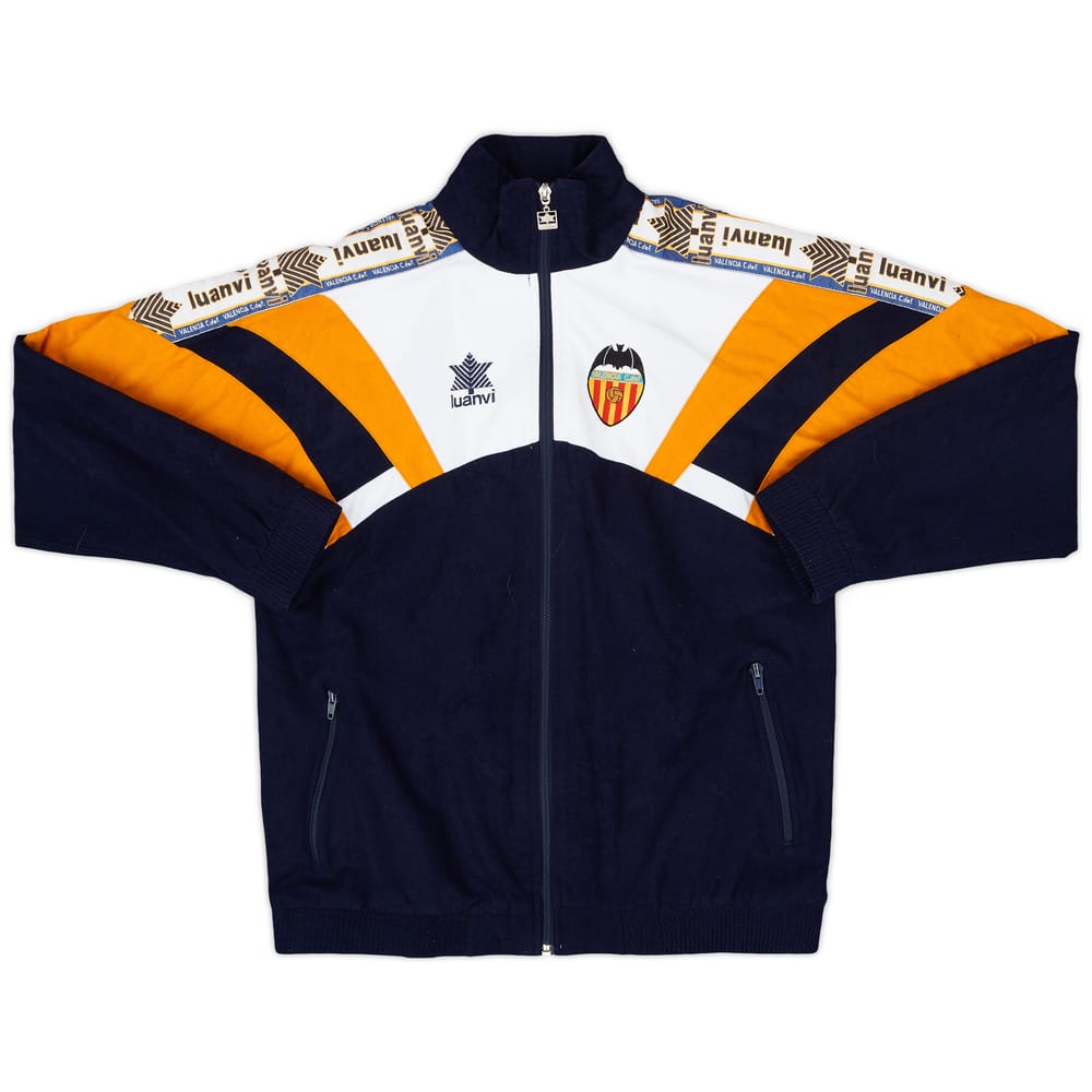 1996-97 Valencia Luanvi Track Jacket - 9/10 - (S)