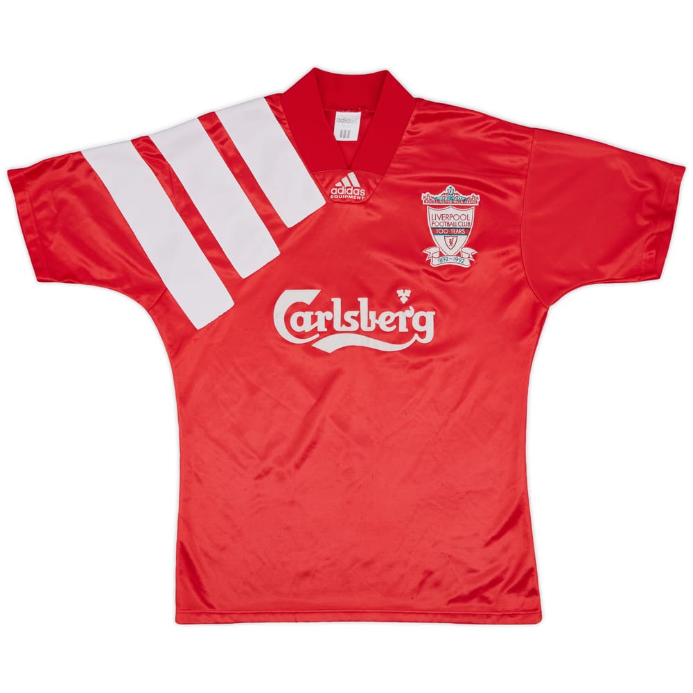 1992-93 Liverpool Centenary Home Shirt - 8/10 - (M)