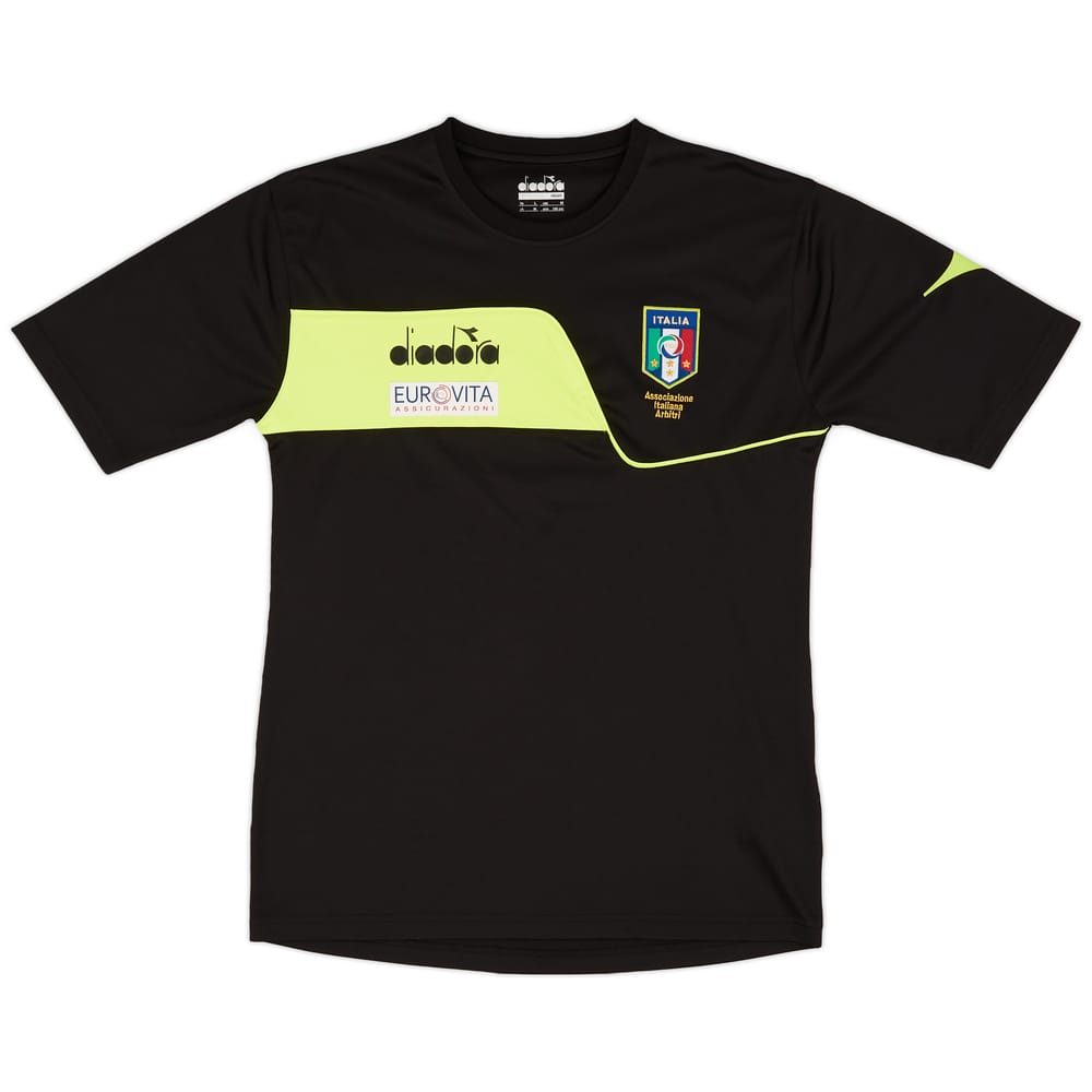2017-18 Italy Diadora Referee Shirt - 9/10 - (M)