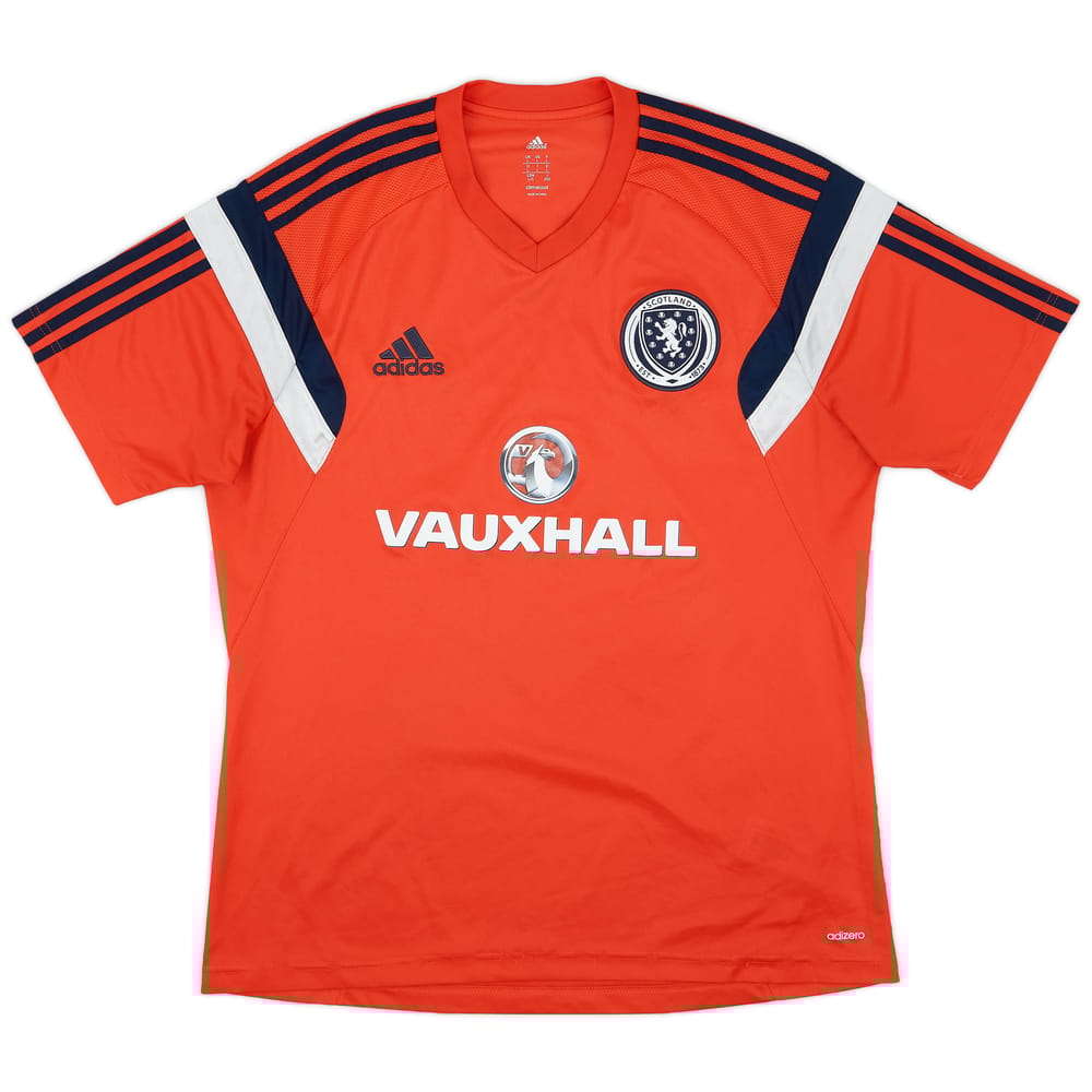 2013-14 Scotland adidas Training Shirt - 8/10 - (L)