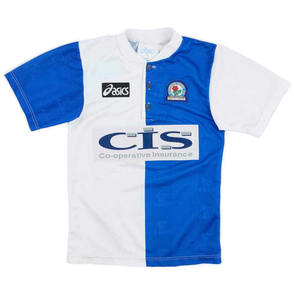 1996-98 Blackburn Home Shirt - 7/10 - (M.Boys)