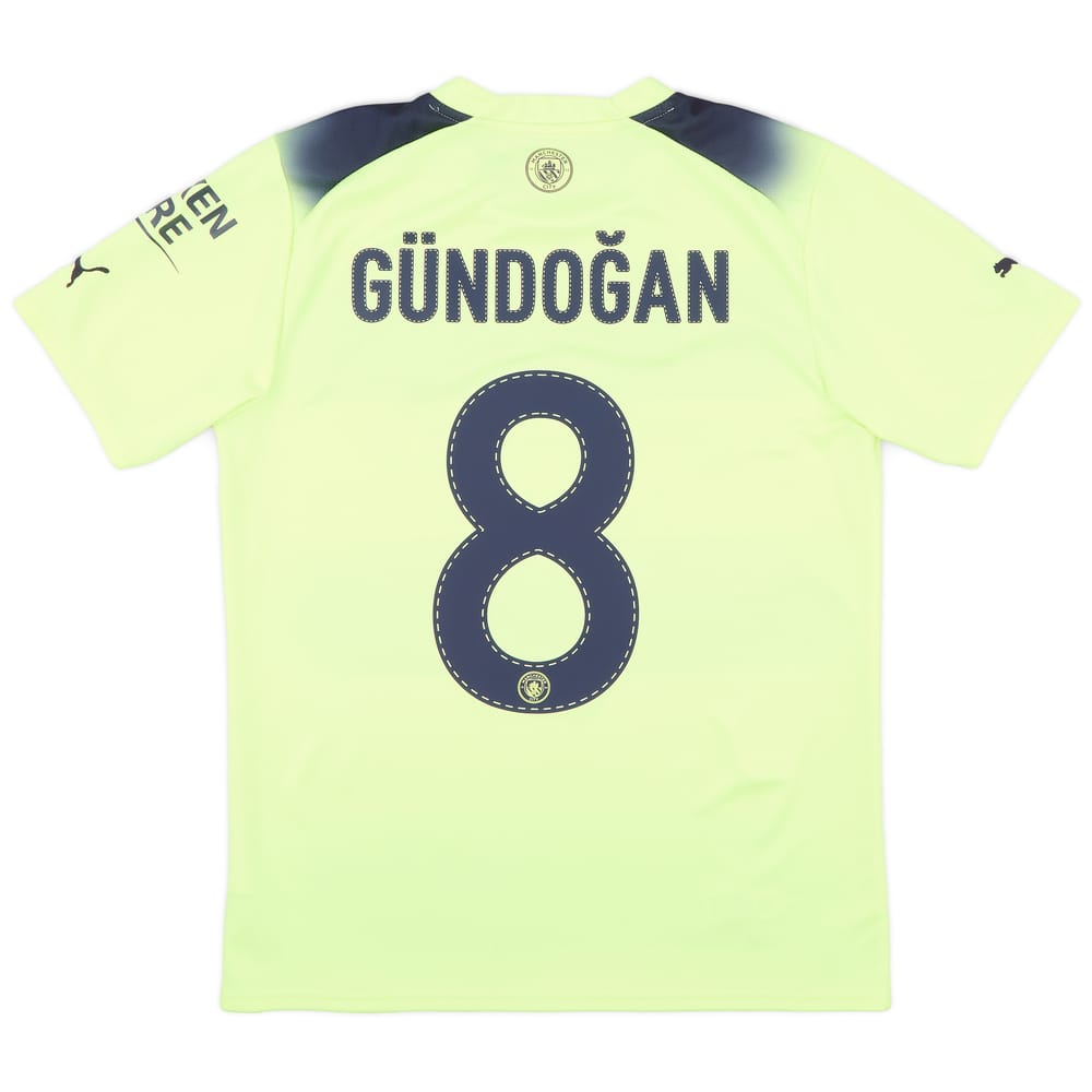2022-23 Manchester City Third Shirt Gundogan #8 - 9/10 - (M)