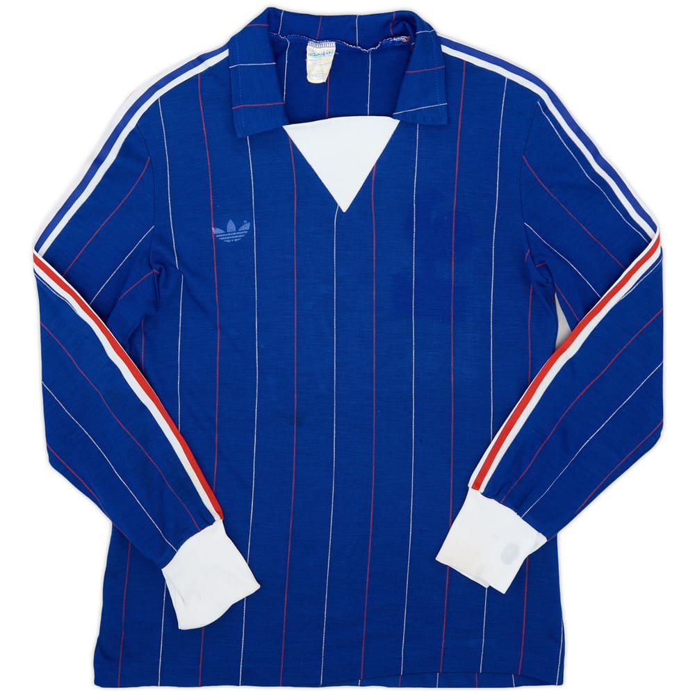 1980-82 France Home L/S Shirt - 4/10 - (S)