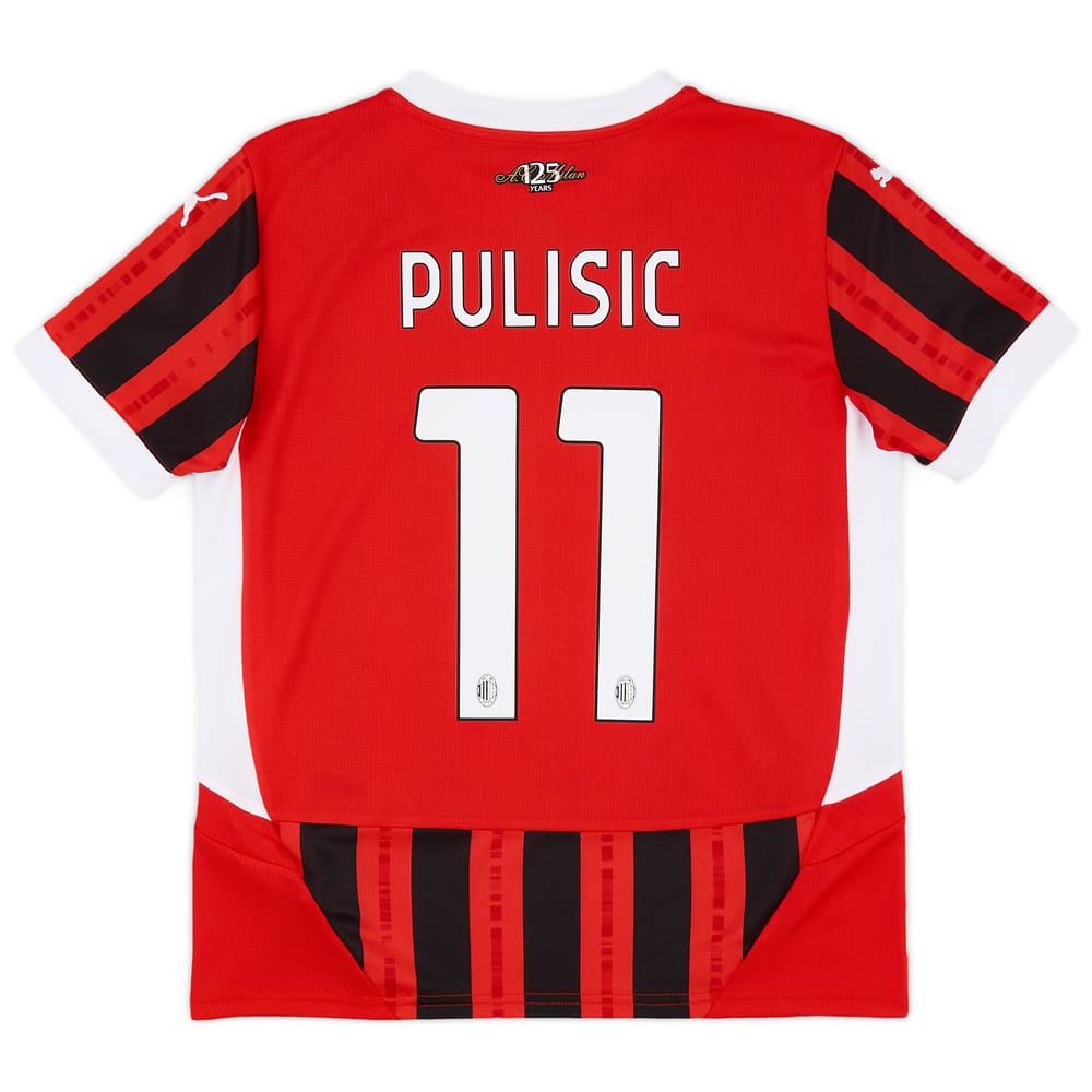2024-25 AC Milan Home Shirt Pulisic #11 (KIDS)