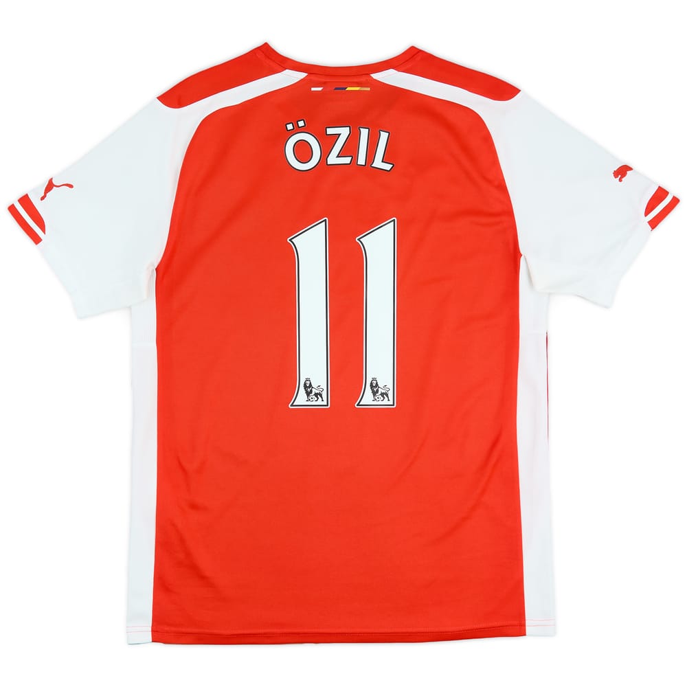 2014-15 Arsenal Home Shirt Ozil #11
