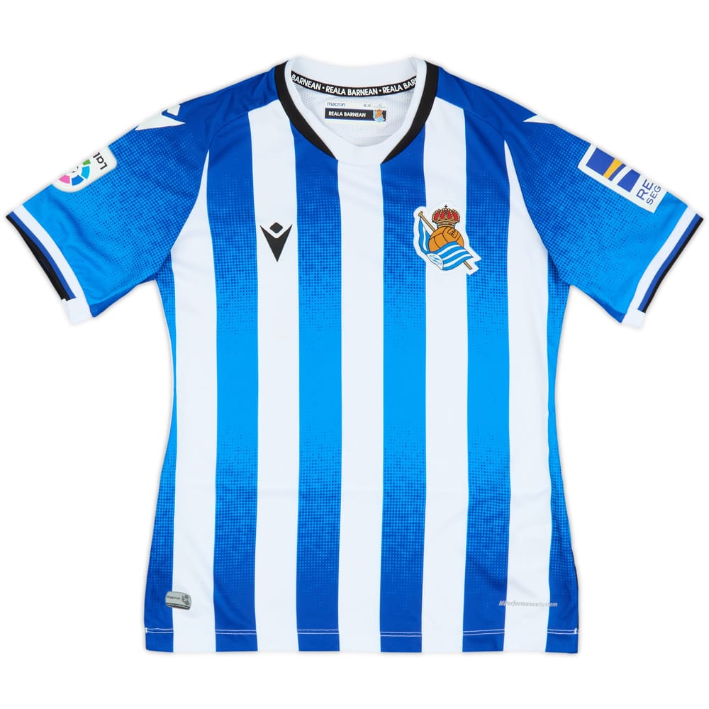 2021-22 Real Sociedad Home Shirt - As New - (S.Kids)