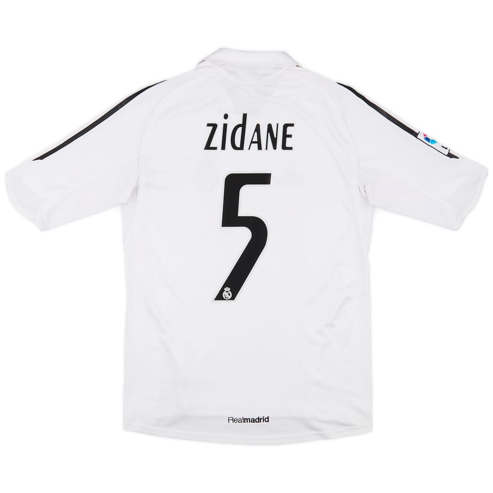 2005-06 Real Madrid Home Shirt Zidane #5 - 6/10 - (S)