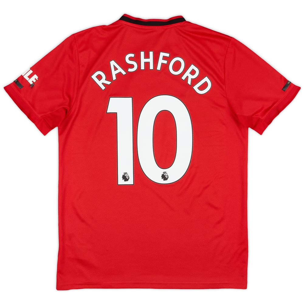 2019-20 Manchester United Home Shirt Rashford #10 - 5/10 - (M)