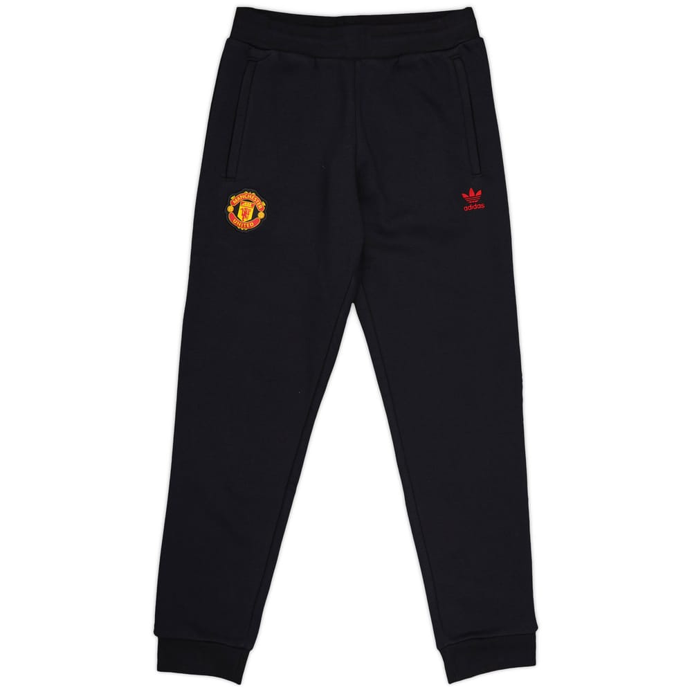 2023-24 Manchester United adidas Originals Sweat Pants/Bottoms (L)
