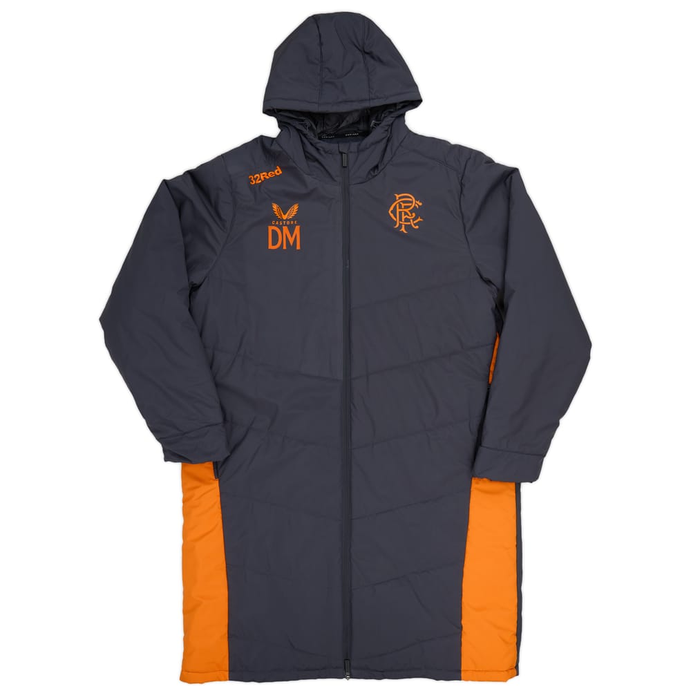 2023-24 Rangers Staff Issue Long Bench Jacket - 7/10