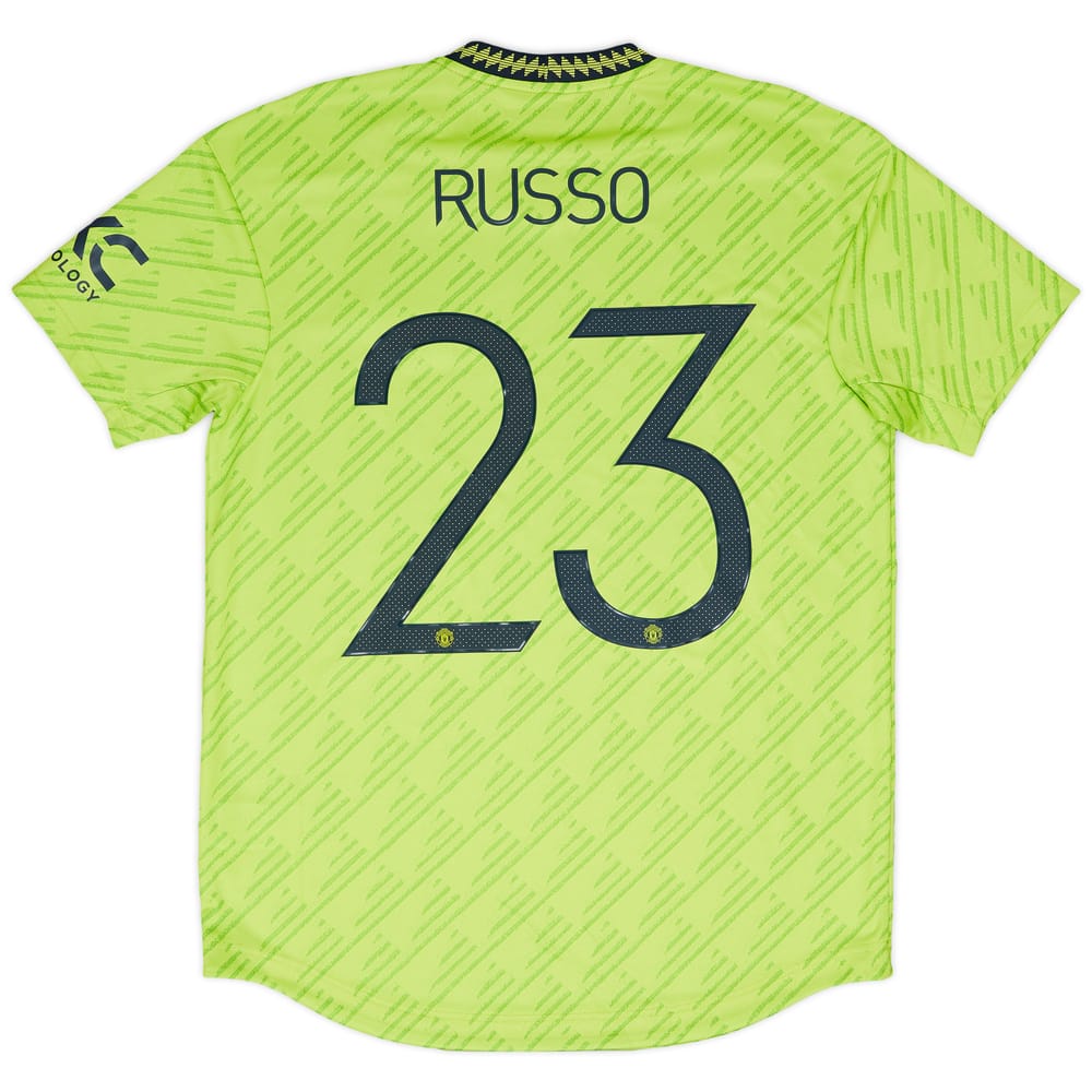 2022-23 Manchester United Authentic Third Shirt Russo #23 (L)