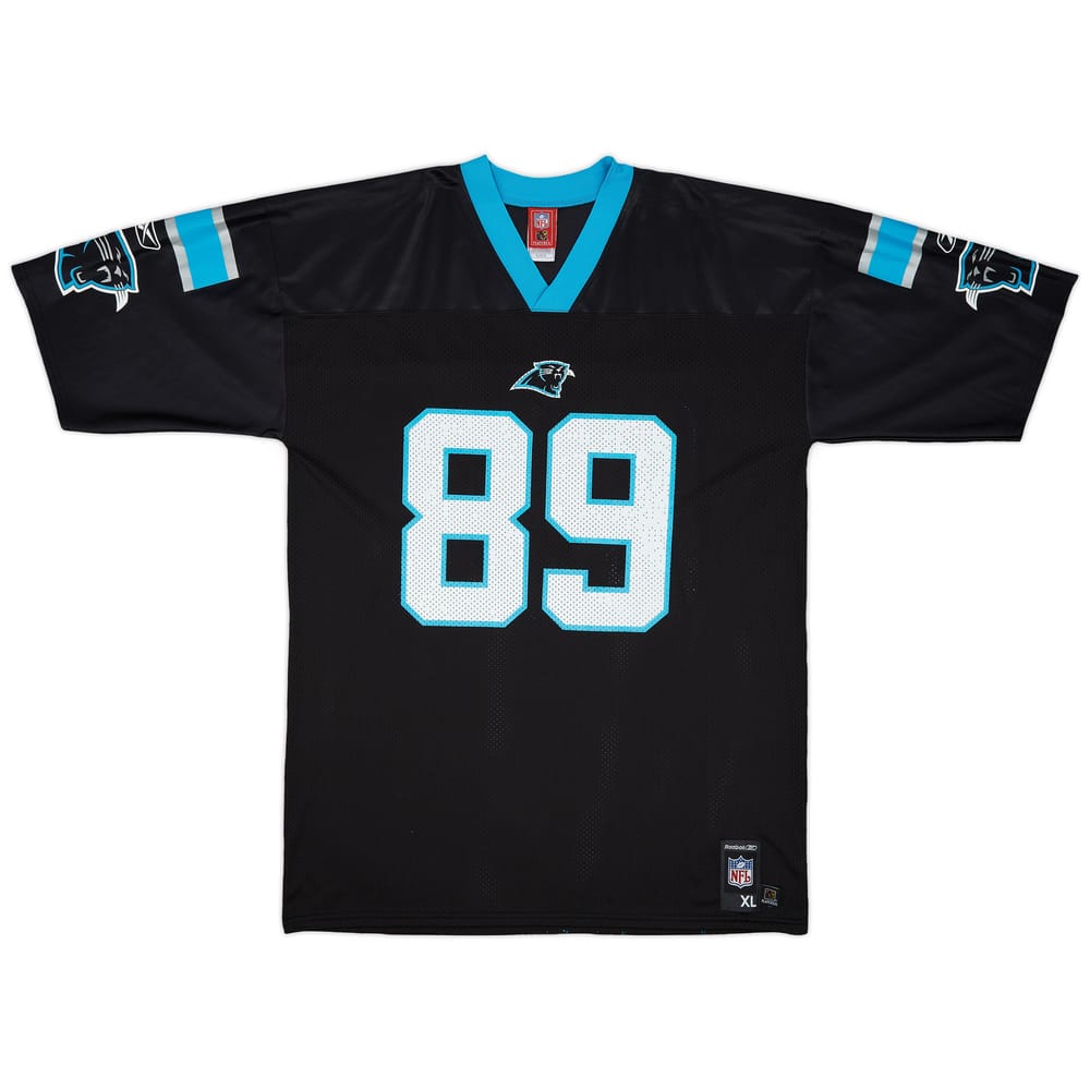 2005-06 Carolina Panthers Smith #89 Reebok Replica Home Jersey - 9/10 - (XL)