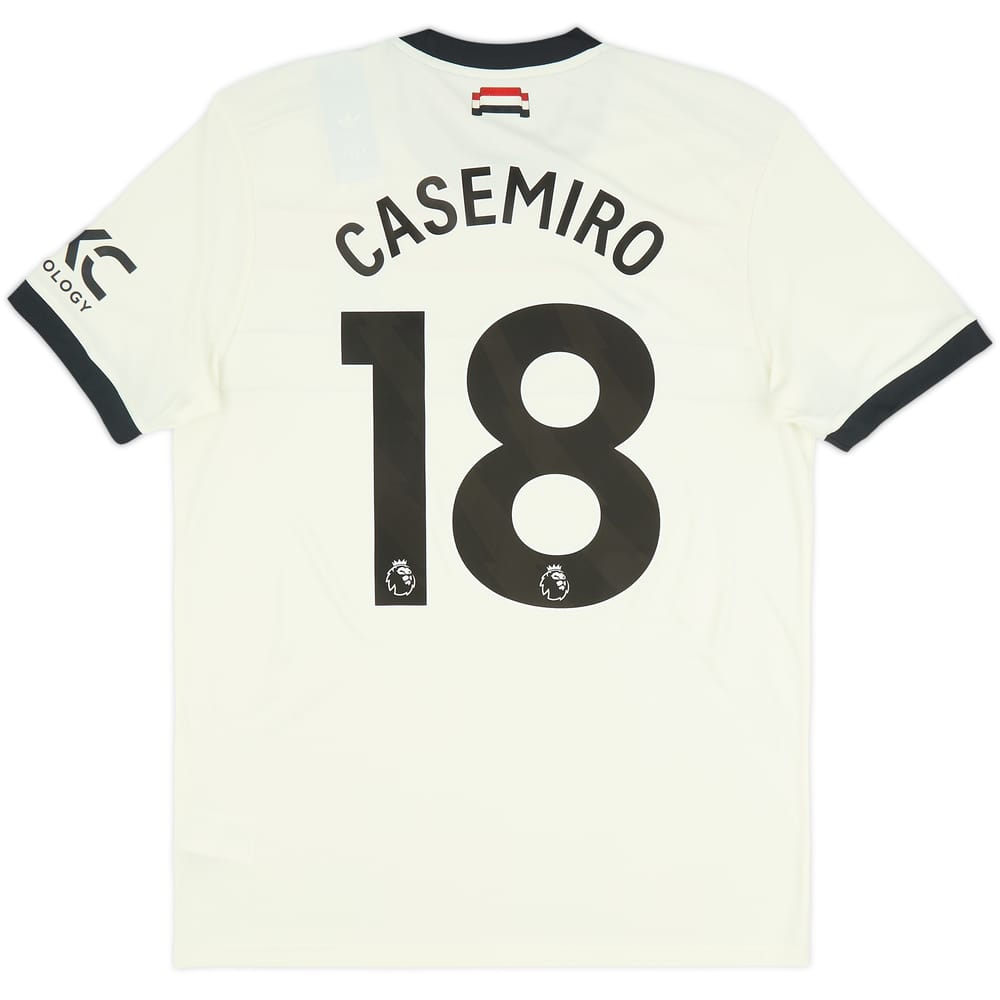 2024-25 Manchester United Third Shirt Casemiro #18