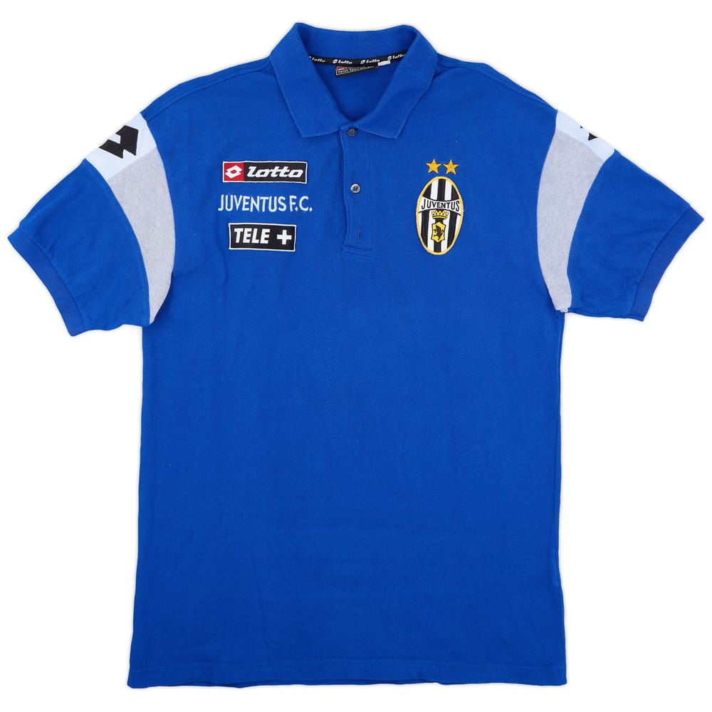 2000-02 Juventus Lotto Polo Shirt - 9/10 - (XL)